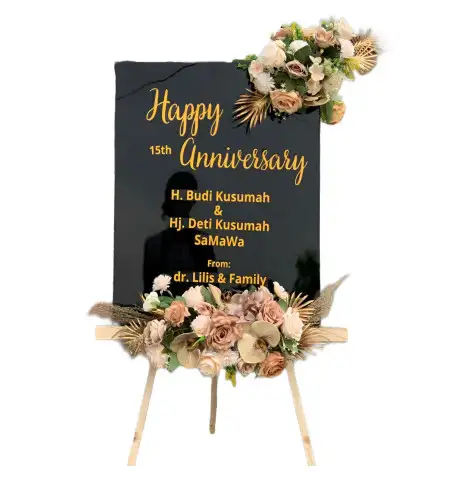 Papan Bunga Akrilik Tapin