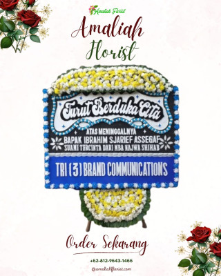 Papan Bunga Duka di Tapin