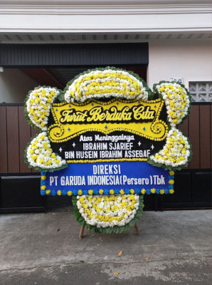 Papan Bunga Duka di Tapin